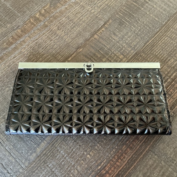 Nine West Black Textured Wallet - Picture 1 of 7